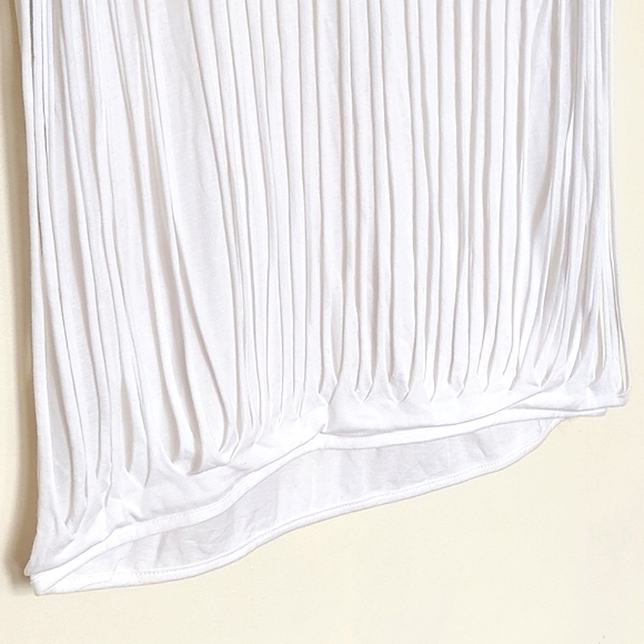 BCBGMAXAZRIA fringe white top - Picture 6 of 15